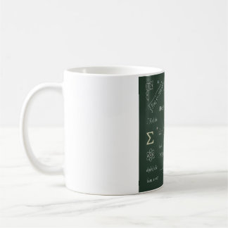 Café Taza de Pizarra de Física y Matemáticas | Ecuación