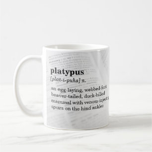 Café Taza de Platypus Defintion