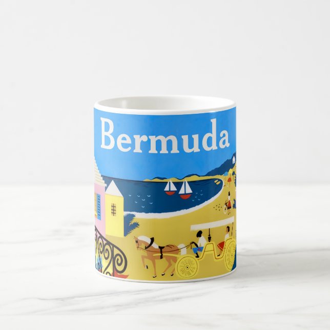 Café Taza de playa de Bermudas (Centro)