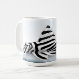 Café Taza de Pleco de la cebra