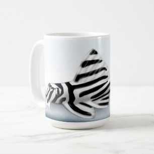Café Taza de Pleco de la cebra