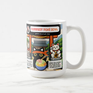 CAFÉ TAZA DE POKE PERFECTA - RECIETA DEL GATO NEGRO DEL