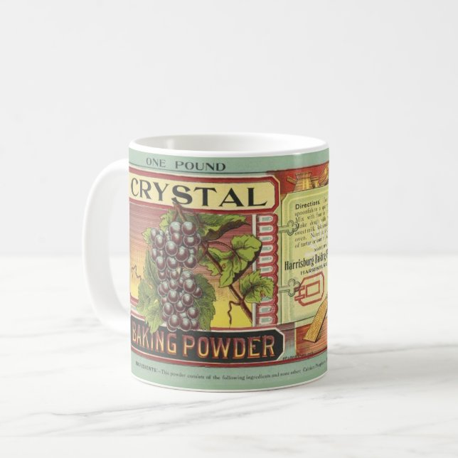 Café Taza de polvo de hornear Crystal (Anverso izquierdo)