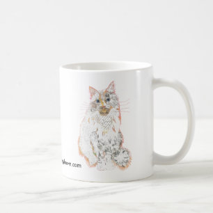 Café Taza de príncipe Robin Cat Collage