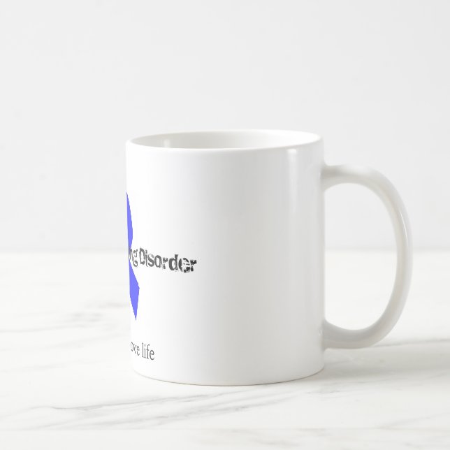 Café Taza de proceso sensorial del desorden (Derecha)