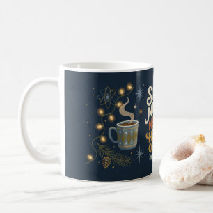 Café Taza de profesor divertido Noche silenciosa nunca 