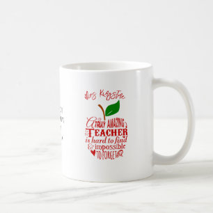 Café Taza de Profesor Increíble Gracias – Manzana de Ar
