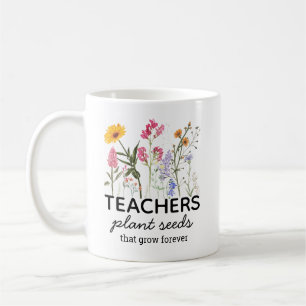 Café Taza de Profesor Personalizada, Regalo de Agradeci