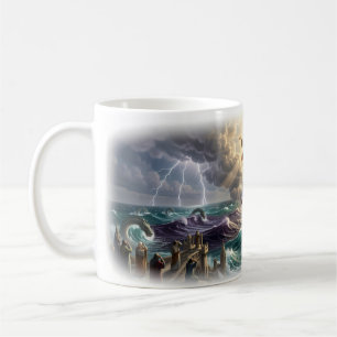 Café Taza de Protección Divina Dios Te Ve