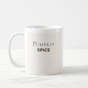 Café Taza de Pumpkin Spice Taza de otoño acogedor