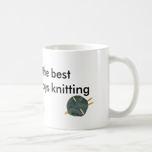 Café Taza de punto del ganchillo