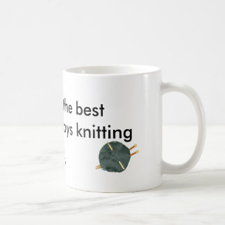 Café Taza de punto del ganchillo