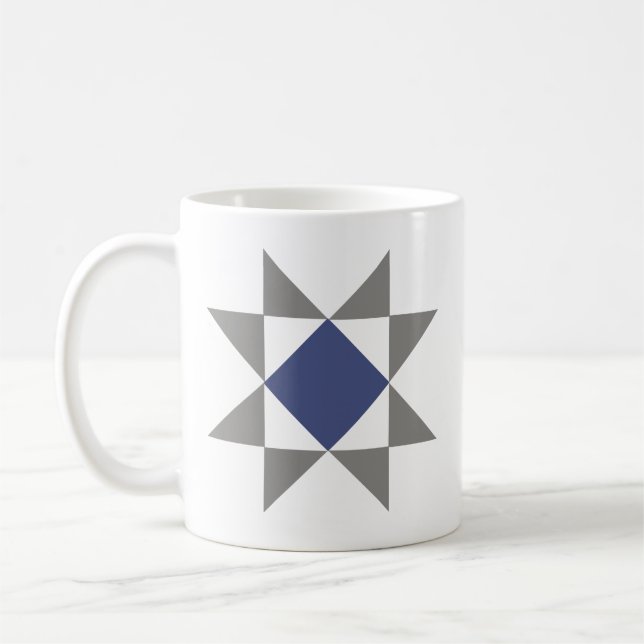 Café Taza de Quilters, taza de café, amo el acolchar de (Izquierda)