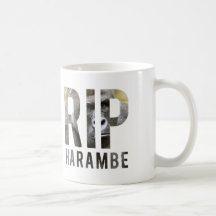 Taza de R.I.P Harambe