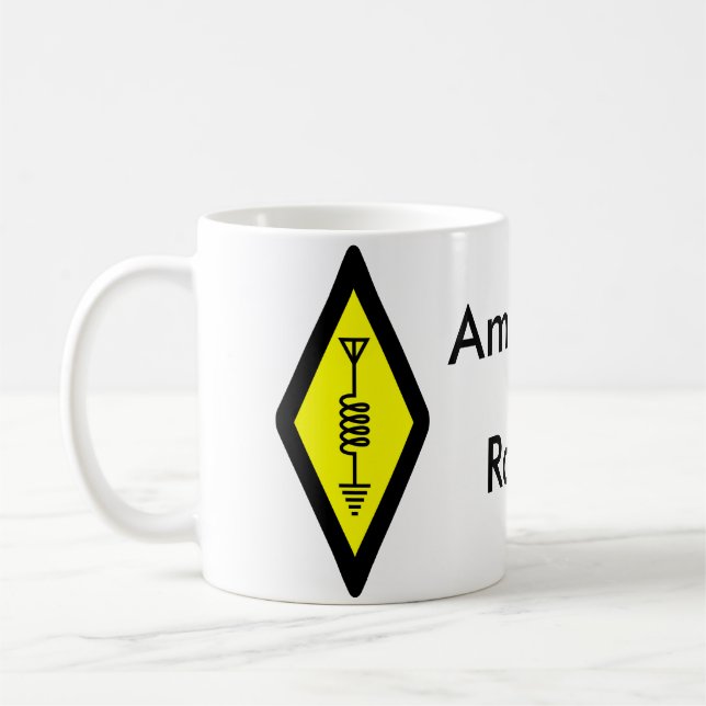 Café Taza de radio aficionada (Izquierda)