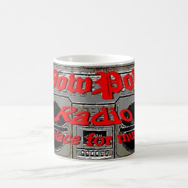 Café Taza de radio de PowPow (Centro)