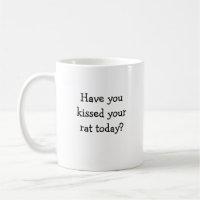 Taza de rata linda