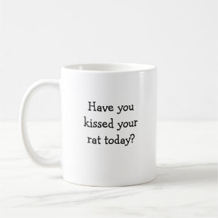 Café Taza de rata linda