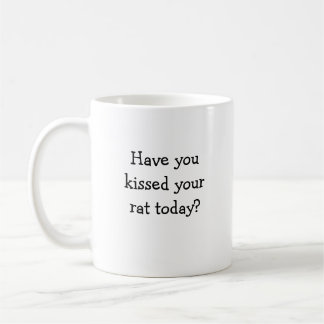 Café Taza de rata linda