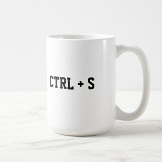 Café Taza de Recordatorio Ctrl + S