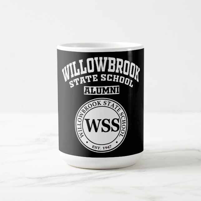 Café Taza de recuerdo de Willowbrook State School NY (Centro)