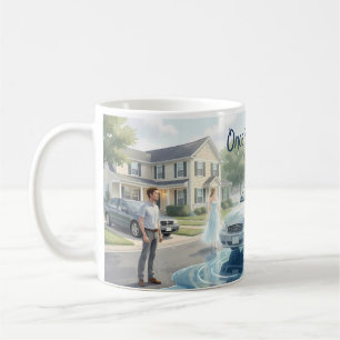 Café Taza de Reflexiones de Sueños Únicos en la Vida