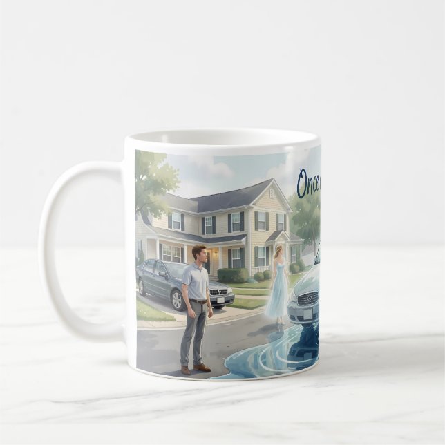 Café Taza de Reflexiones de Sueños Únicos en la Vida (Izquierda)
