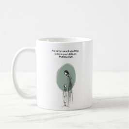 Café Taza de regalo con cita inspiradora de fe Mateo 28