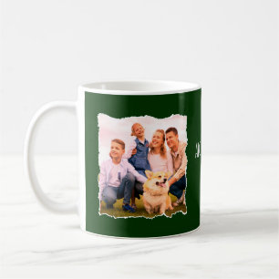 Café Taza de regalo con foto personalizada de la famili