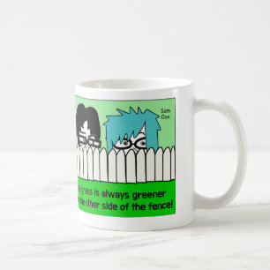 Café taza de regalo con un divertido proverbio coreano