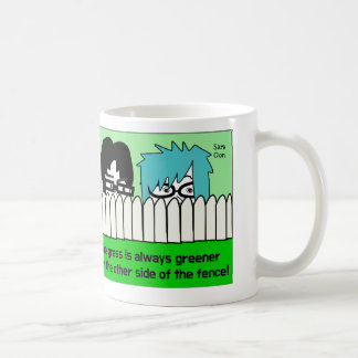 Café taza de regalo con un divertido proverbio coreano
