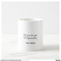 Taza de regalo de contable romántico sin depreciac