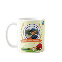 Taza de regalo de cumpleaños de béisbol estrella d