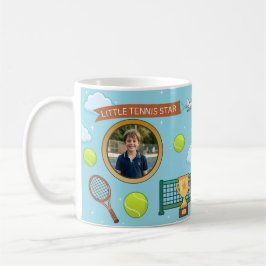 Café Taza de regalo de cumpleaños de tenis para niños