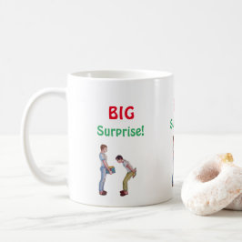 Café Taza de regalo de humor navideño gay