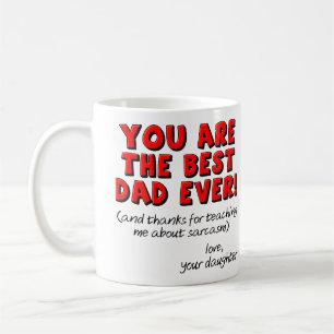 Café Taza de regalo divertida y sarcástica para hija: M