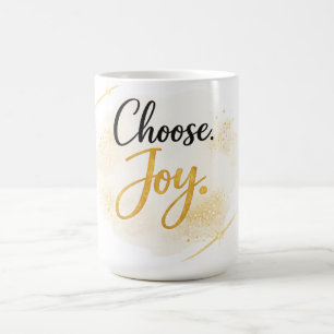 Café Taza De Regalo Inspirador Elige Alegría