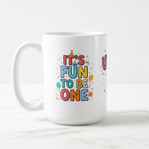 Café Taza de regalo para el primer cumpleaños del tío