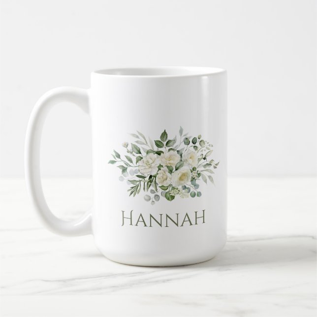 Café Taza de regalo personalizada para dama de honor co (Izquierda)