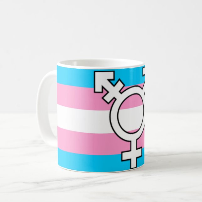 Café Taza de regalo trans (Anverso izquierdo)
