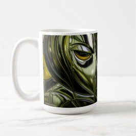 Café Taza de remolino de neón
