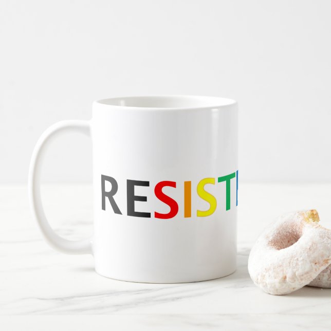 Café Taza de Resisterhood (Con donut)