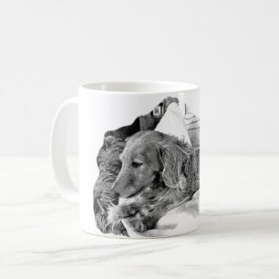 Café Taza de retrato de sabueso holandés