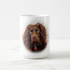 Café Taza de retrato personalizado de Boykin Spaniel im