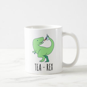 Café Taza de Rex T-Rex del té