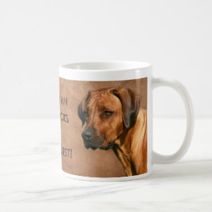 Café Taza de Rhodesian Ridgeback