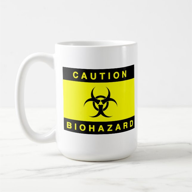 Café Taza de riesgo biológico (Izquierda)