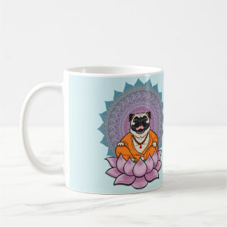 Café Taza de risa de la mandala del barro amasado