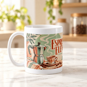 Café Taza de Risograph italiano Espresso Elevato