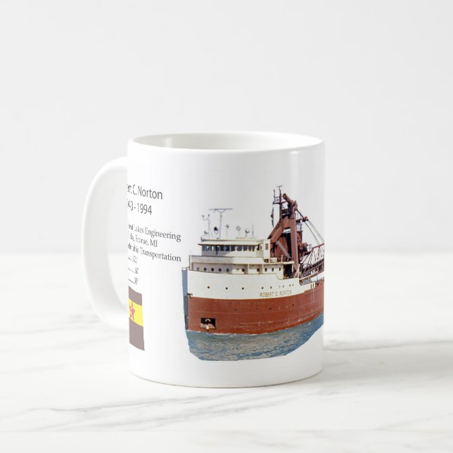 Café taza de Robert C. Norton (Anverso izquierdo)